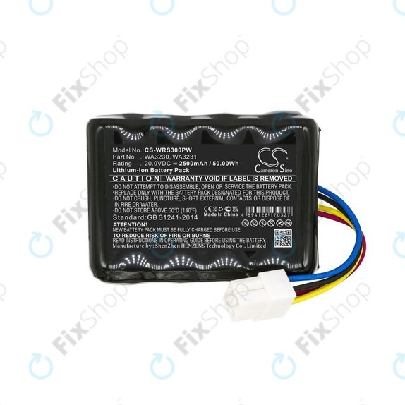 Worx Landroid S-series, WR-series - Baterija 50032492, 50032774, WA3230, WA3231 2500mAh HQ