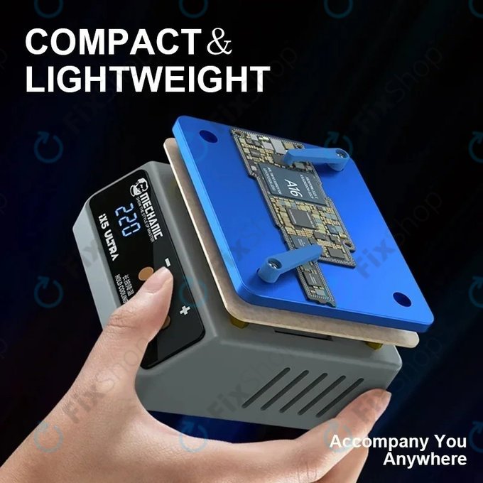 Mechanic IX5 Ultra - Mini grijač za pločaste sklopove za uklanjanje komponenti