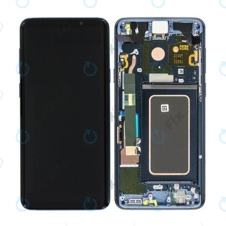Samsung Galaxy S9 Plus G965F, G965FD - LCD zaslon + zaslon osjetljiv na dodir + okvir (koraljno plava) - GH97-21691D, GH97-21722D, GH97-21692D Originalni servisni paket