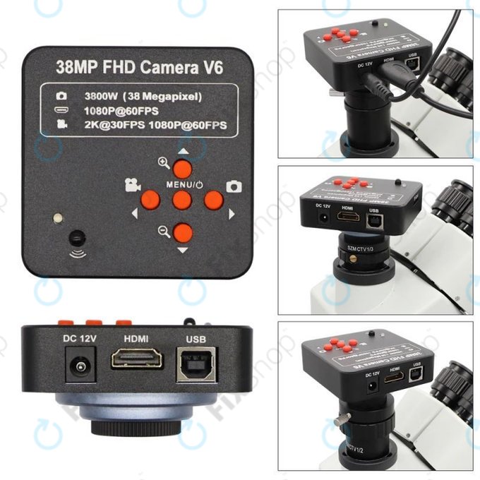 Mikroskop FX179 - 38MP kamera, HDMI