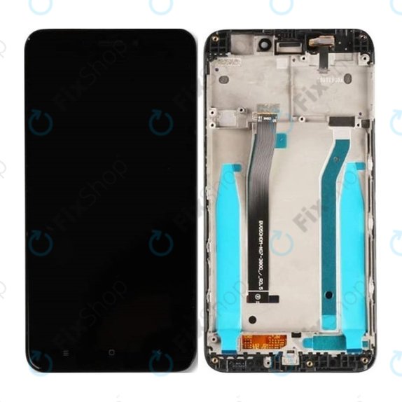 Xiaomi Redmi 4X - LCD zaslon + zaslon osjetljiv na dodir + okvir (Black) TFT