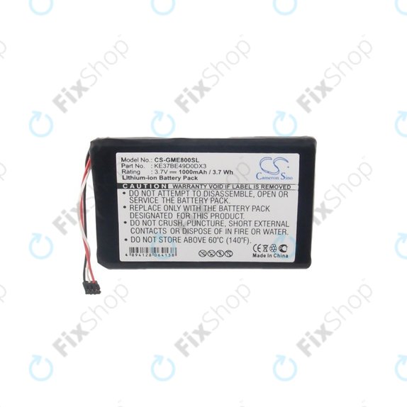 Garmin Edge 800, 810 - Baterija KE37BE49D0DX3 1000mAh HQ