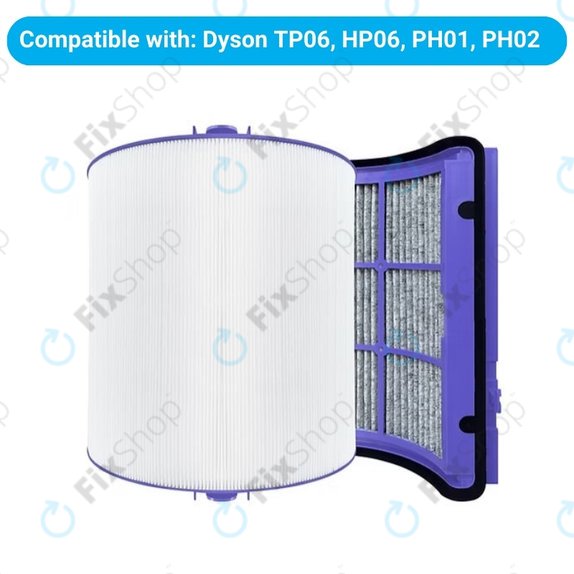 Dyson Purifier-series, Purifier humidifier-series, Hot and Cool Series 360° - HEPA filter (Aktivni ugljen)