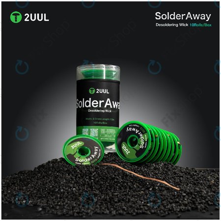 Pletenica za odlemljivanje, Solder Vampire, 2UUL DW11, 10 rola/kutija