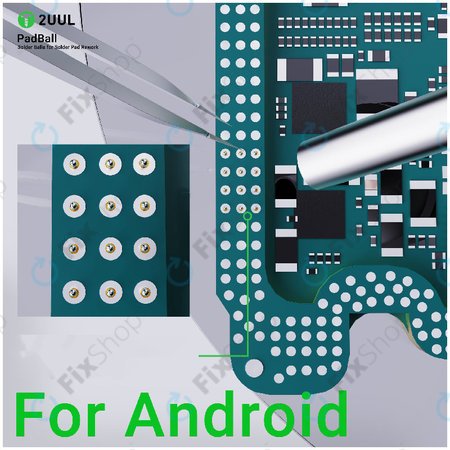 Kuglice za lemljenje za Android servise, 2UUL PB02