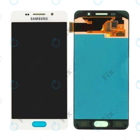 Samsung Galaxy A3 A310F (2016) - LCD zaslon + zaslon osjetljiv na dodir (bijeli) - GH97-18249A Originalni servisni paket