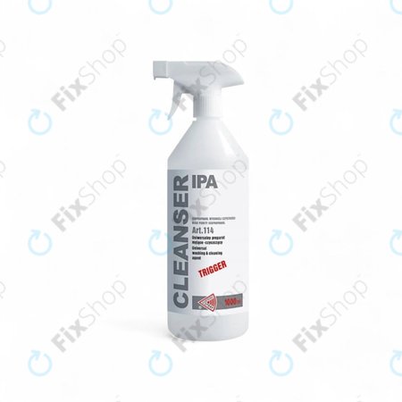 Izopropanol 100%, 1000 ml, s raspršivačem, Cleanser IPA