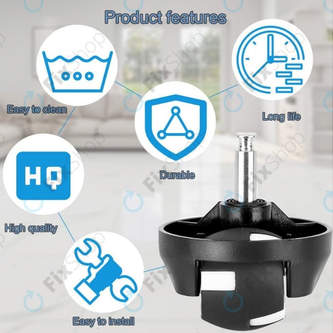 Eufy Robovac-series - Prednji kotač (crni )