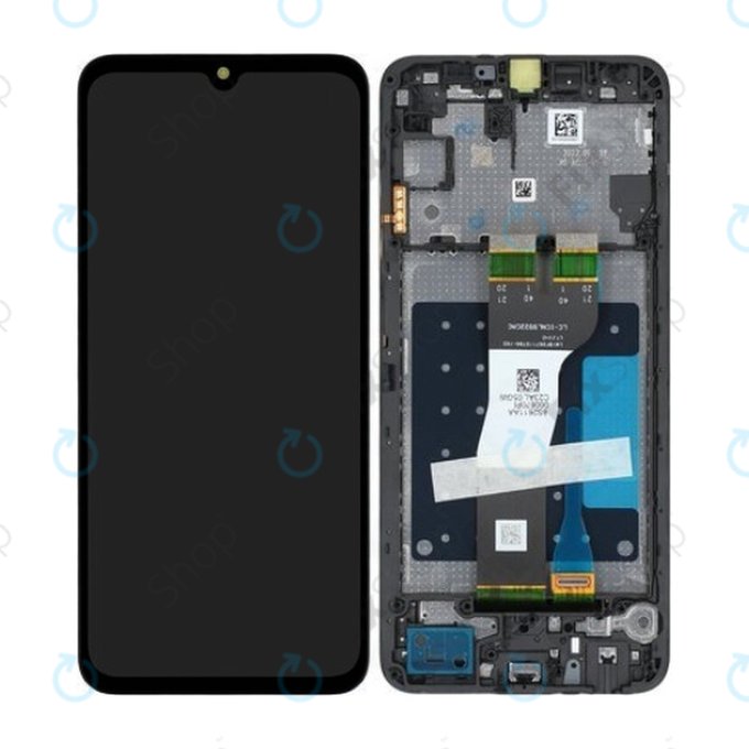 Samsung Galaxy A05s A057G - LCD zaslon + zaslon osjetljiv na dodir + okvir (Black) - GH81-24364A, GH81-24365A Genuine Service Pack