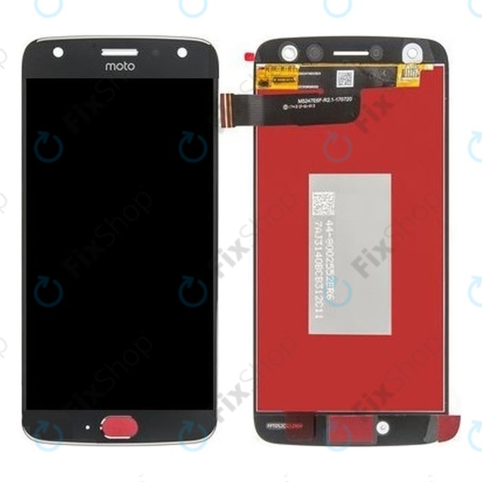 Motorola Moto X4 XT1900 - LCD zaslon + zaslon osjetljiv na dodir (crni) - 01019484002W Originalni servisni paket