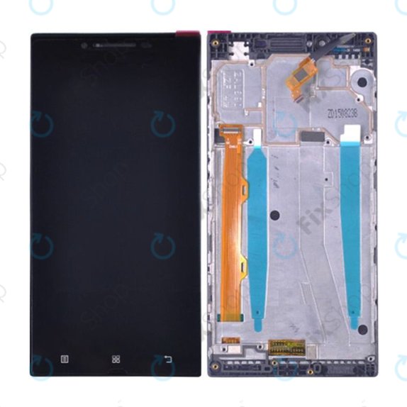 Lenovo P70 - LCD zaslon + zaslon osjetljiv na dodir + okvir (Black) TFT