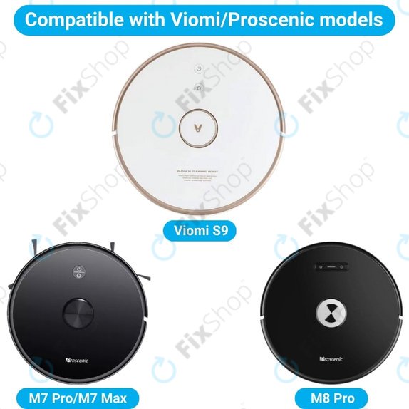 Xiaomi Viomi S9, Proscenic M7 Pro, M7 Max, M8 Pro - Glavna četka