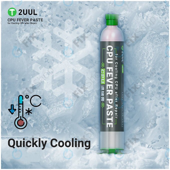 Termalna pasta za CPU, hlađenje, 2UUL SC10, 50g