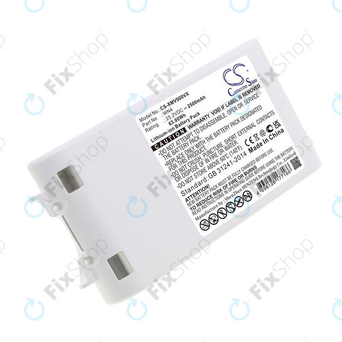 Baterija za Xiaomi Dreame V10, V9, V8, XR, 2500mAh, Li-Ion, 25.2V, WN4, HQ