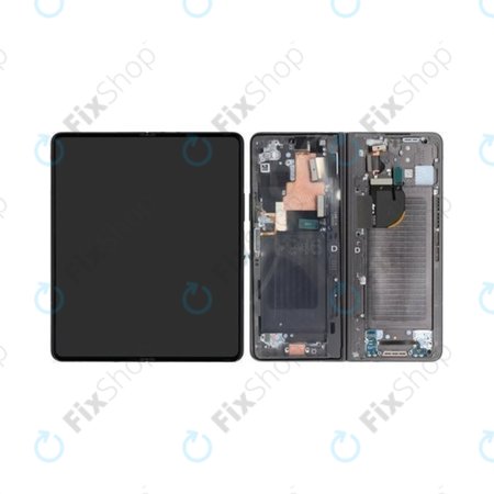 Samsung Galaxy Z Fold 5 F946B - LCD zaslon + zaslon osjetljiv na dodir + okvir (Gray) - GH82-31842D Genuine Service Pack
