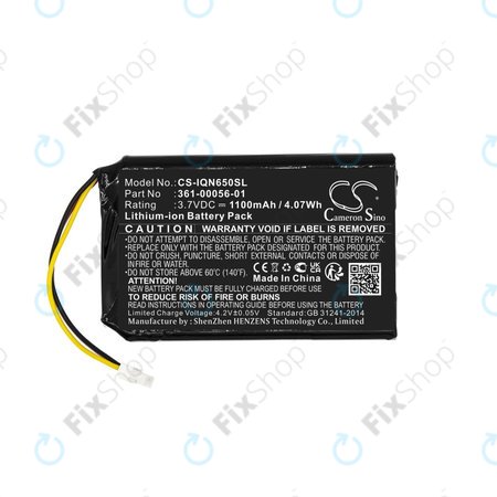 Garmin Nuvi 53, 53LMT, 65, 65LM - Baterija 361-00056-01 1100mAh HQ