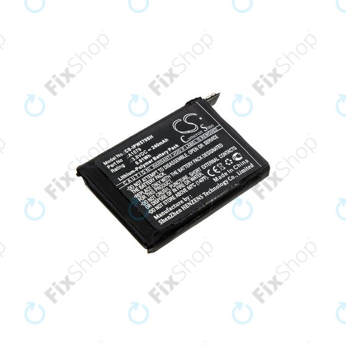 Baterija za Apple Watch 1 42 mm, 240mAh, Li-Pol, 3.8 V, A1579, HQ
