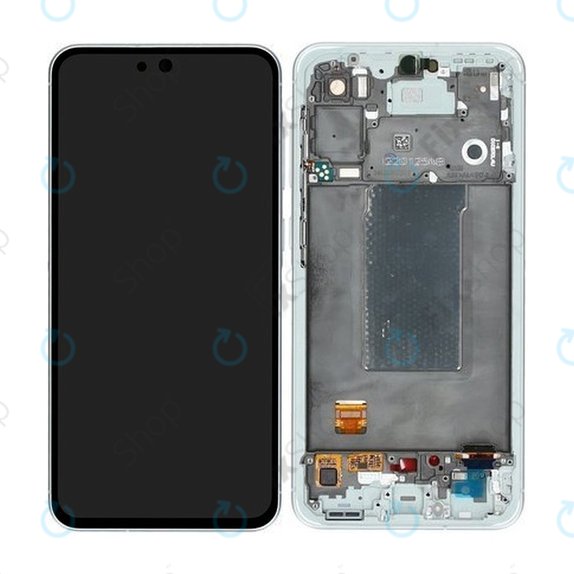 Samsung Galaxy A56 A566E - LCD zaslon + zaslon osjetljiv na dodir + okvir (Awesome Lightgray) OLED