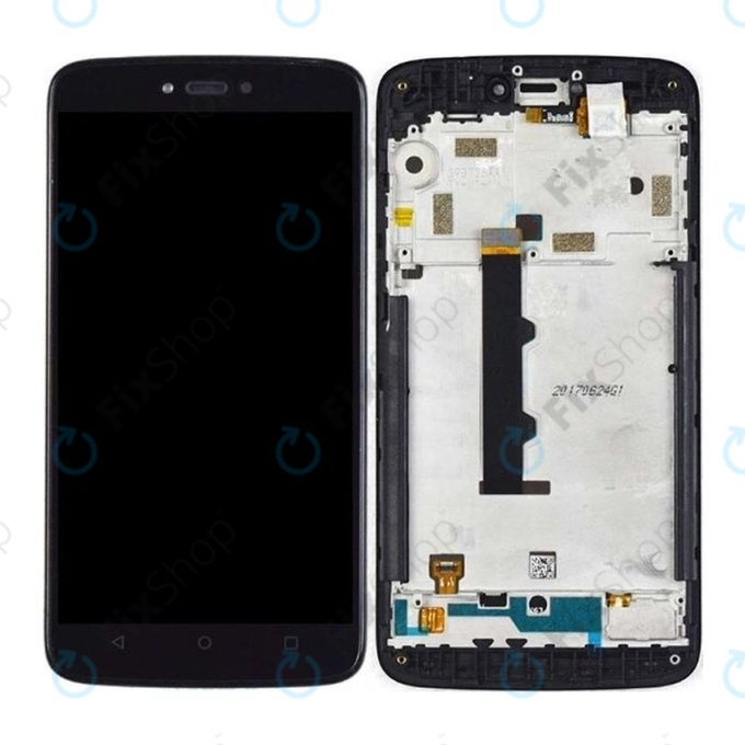 Motorola Moto C XT1754 - LCD zaslon + zaslon osjetljiv na dodir + okvir (Gray) TFT