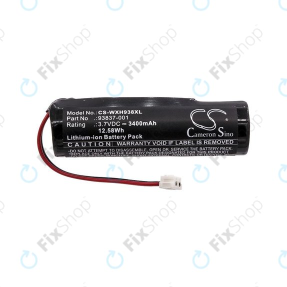 Baterija za WAHL Beretto Black Stealth, Chrome, 3400mAh, Li-Ion, 3.7V, 93837-001, HQ