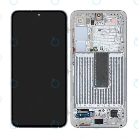 Samsung Galaxy S23 S911B - LCD zaslon + zaslon osjetljiv na dodir + okvir (Lime) - GH82-30481F, GH82-30480F Originalni servisni paket