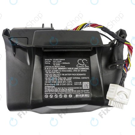 Baterija za Robomow City MC300, 400, 500, 800, 1000, 1200, 3000mAh, Li-Ion, 25.6V, BAT7000B, HQ