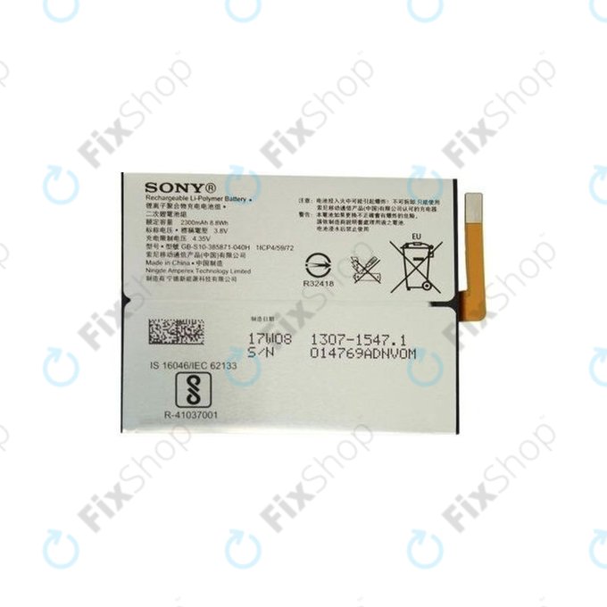 Sony Xperia XA1 G3121 - Baterija 2300mAh - 1307-1547 Originalni servisni paket