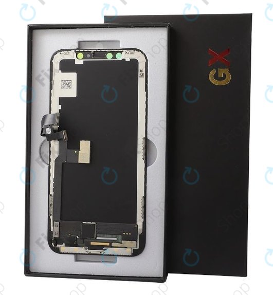 Zaslon Hard OLED za iPhone XS Max, Dodirni ekran s okvirom, FixPremium