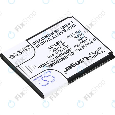 Baterija za Sony Ericsson W595, K790i, K800i, W850i, W900i, W950i, 900mAh, Li-ion, 3.7V, BST-33, HQ