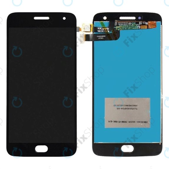Motorola Moto G5 Plus - LCD zaslon + zaslon osjetljiv na dodir (Black) TFT