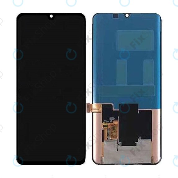 Xiaomi Mi Note 10, Mi Note 10 Pro, Mi Note 10 Lite - LCD zaslon + zaslon osjetljiv na dodir (crni) OLED