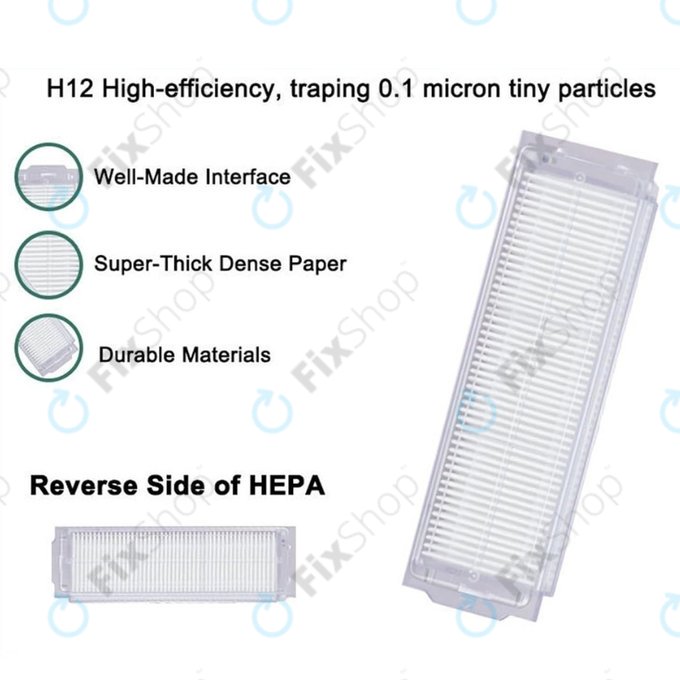 Xiaomi Mi Robot Vacuum Mop Pro (P), 2 Lite, 2 Pro, 2S, 3C, Viomi V2 Pro, V3, SE - HEPA filter (2kom)