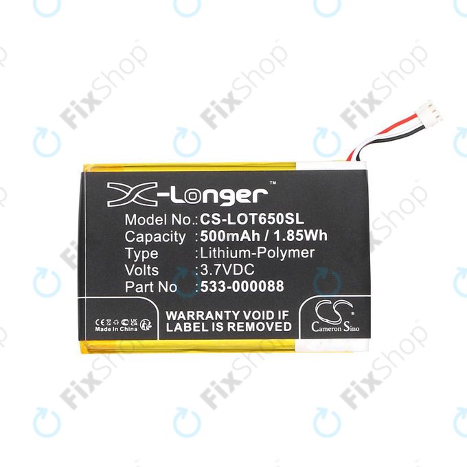 Baterija za Logitech Mx Master, 500mAh, Li-Pol, 3.7V, 533-000088, HB303450, HQ