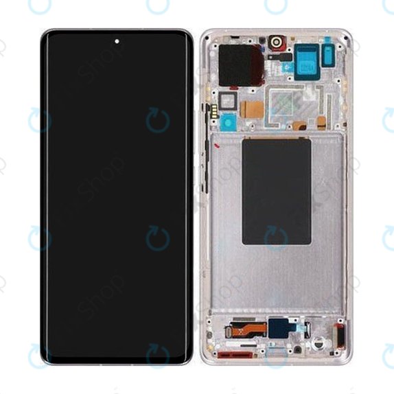 Xiaomi 12 Pro 2201122C 2201122G - LCD zaslon + zaslon osjetljiv na dodir + okvir (Purple) - 56000500L200 Genuine Service Pack