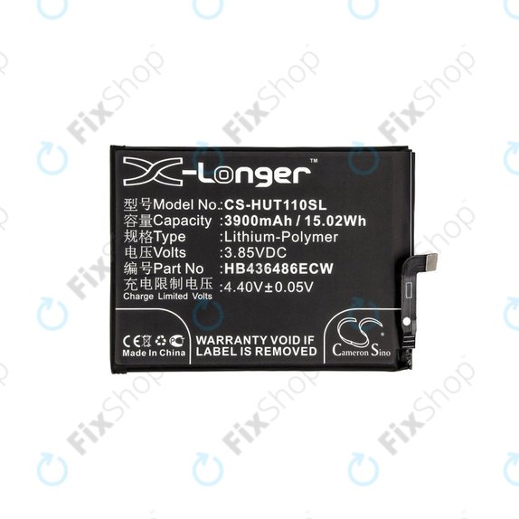 Huawei Mate 10 Lite, Mate 10 Pro, Mate 20, Nova 2i, P20 Pro, Honor View 20 - Baterija HB436486ECW 3900mAh HQ