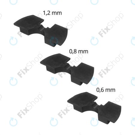 Xiaomi Mi Electric Scooter 1S, 2 M365, Essential, Pro, Pro 2 - Prigušivači vibracija (Black) - 3 kom.