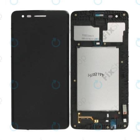 LG K8 M200N (2017) - LCD zaslon + zaslon osjetljiv na dodir + okvir (Black) TFT
