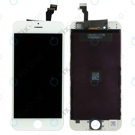 Zaslon za iPhone 6, White, Dodirni ekran s okvirom, Refurbished