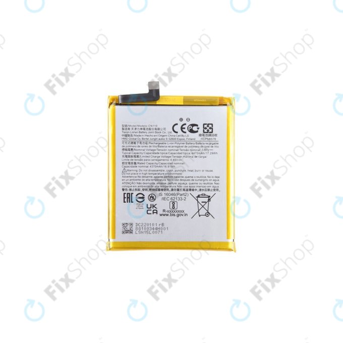 Nokia X20 TA-1341 TA-1344 - Baterija CN110 4470mAh