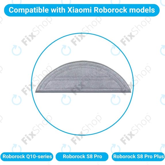 Krpa za brisanje, 2 kom za Xiaomi Roborock Q10-series, S8 Pro, S8 Pro Plus