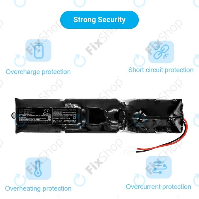 Rowenta Air Force Extreme RH-serija, Tefal TY-serija - Baterija RS-RH5274 2500mAh HQ