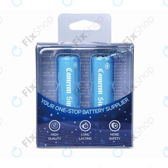 Baterija 14430 s montažnim pločicama, 650mAh, Li-Ion, 3.7V, HQ