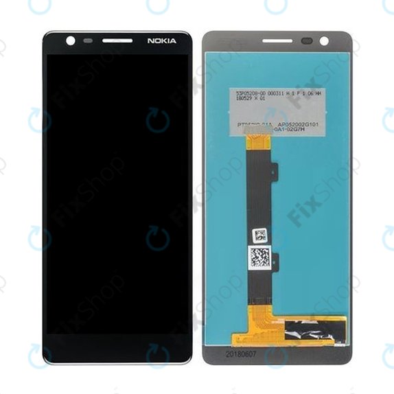 Nokia 3.1 - LCD zaslon + zaslon osjetljiv na dodir (Black) TFT