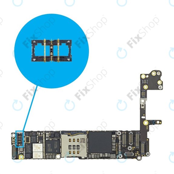 Apple iPhone 6 Plus - Priključak za bateriju na ploči