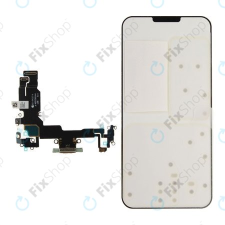 Konektor za punjenje + Flex kabel za iPhone 15 | Green | 923-09764 | Genuine Apple