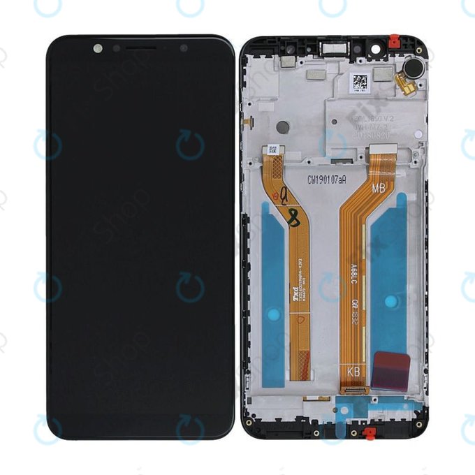 Asus ZenFone Max Pro ZB602KL - LCD zaslon + zaslon osjetljiv na dodir + okvir - 90AX00T1-R20010 Originalni servisni paket