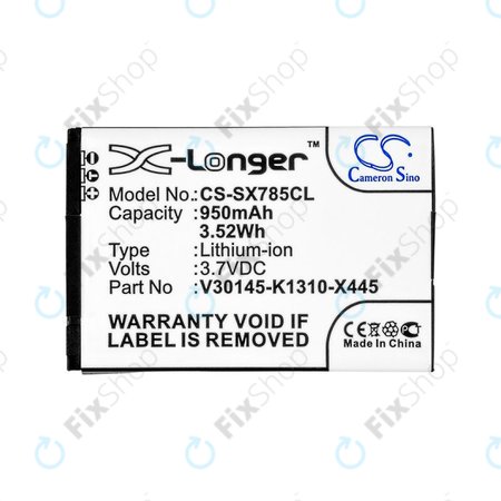 Baterija za Siemens Gigaset, Openstage, SL, 950mAh, Li-Ion, 3.7V, V30145-K1310-X445, HQ