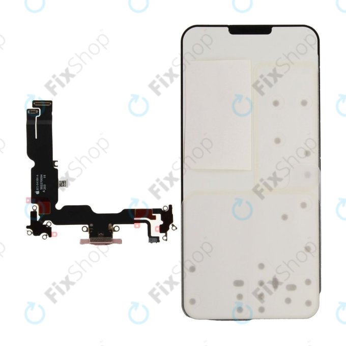 Konektor za punjenje + Flex kabel za iPhone 15 Plus | Pink | 923-12773 | Genuine Apple