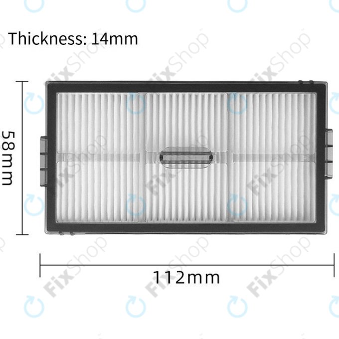 HEPA filter, 2 kom za Roborock Saros 10R