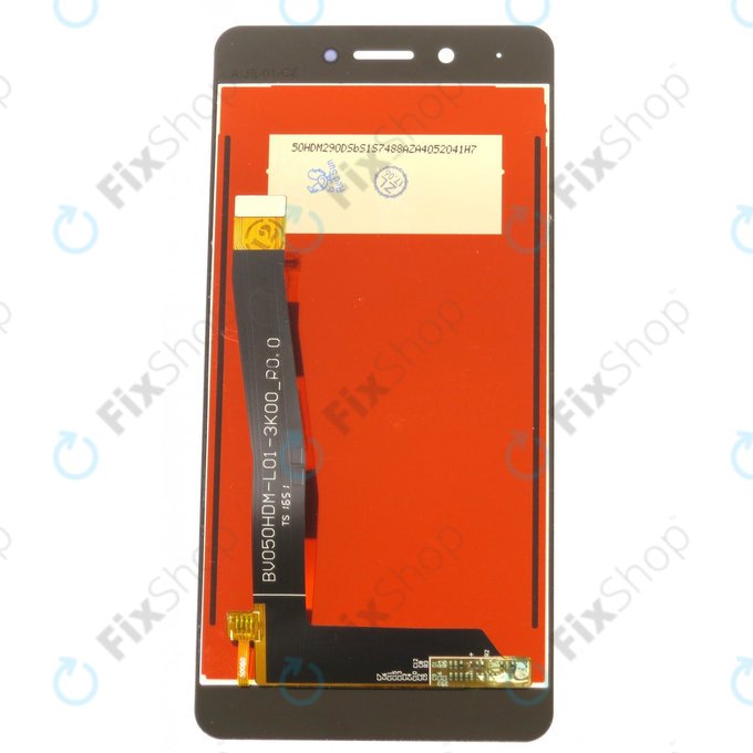 Huawei Nova Smart, Enjoy 6s, Honor 6c - LCD zaslon + zaslon osjetljiv na dodir + okvir + baterija (bijela) - 02351FUU